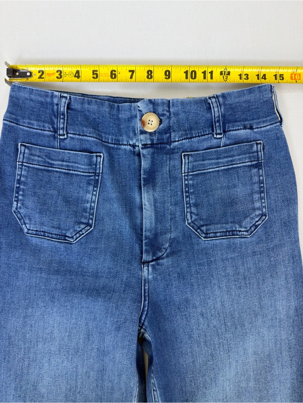 Maeve Anthropologie The Colette Wide Leg Jeans Women’s Size 28 - Picture 5 of 9